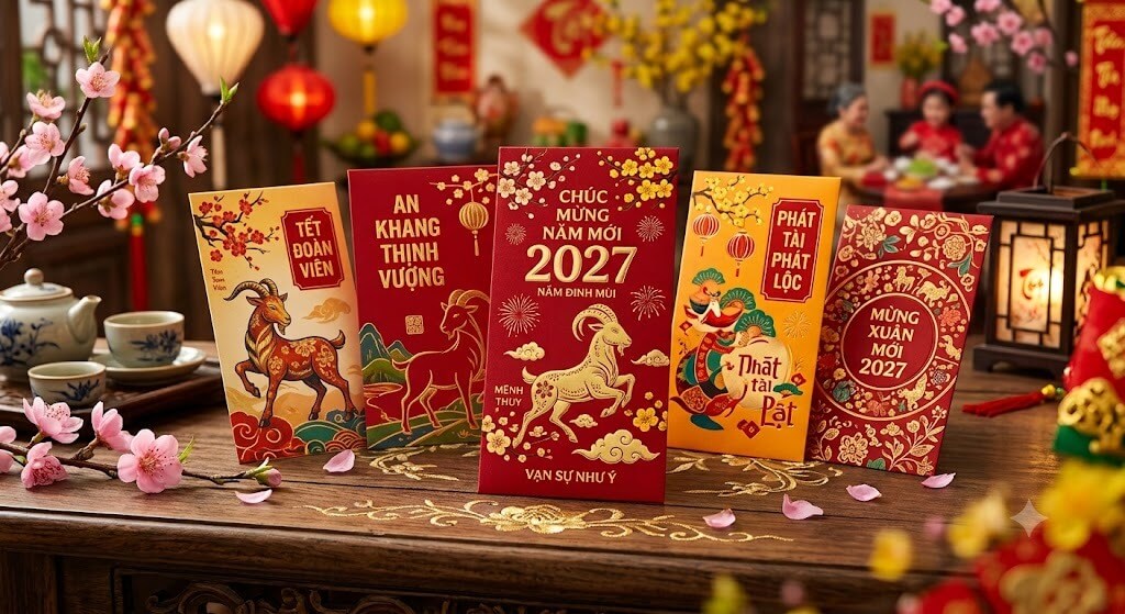 Thiết kế bao lì xì