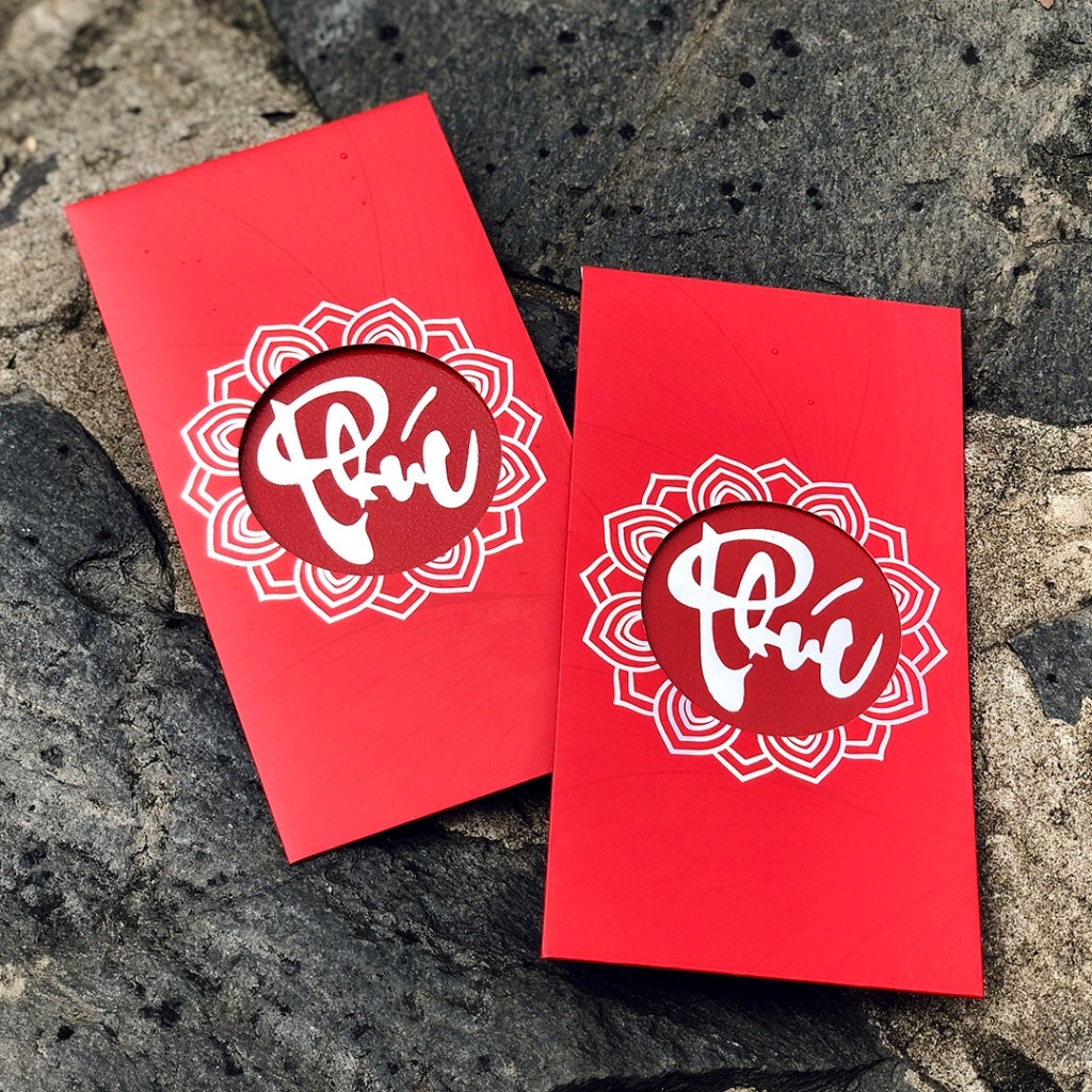 Bao lì xì chữ Phúc
