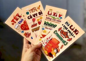 Bao lì xì độc lạ