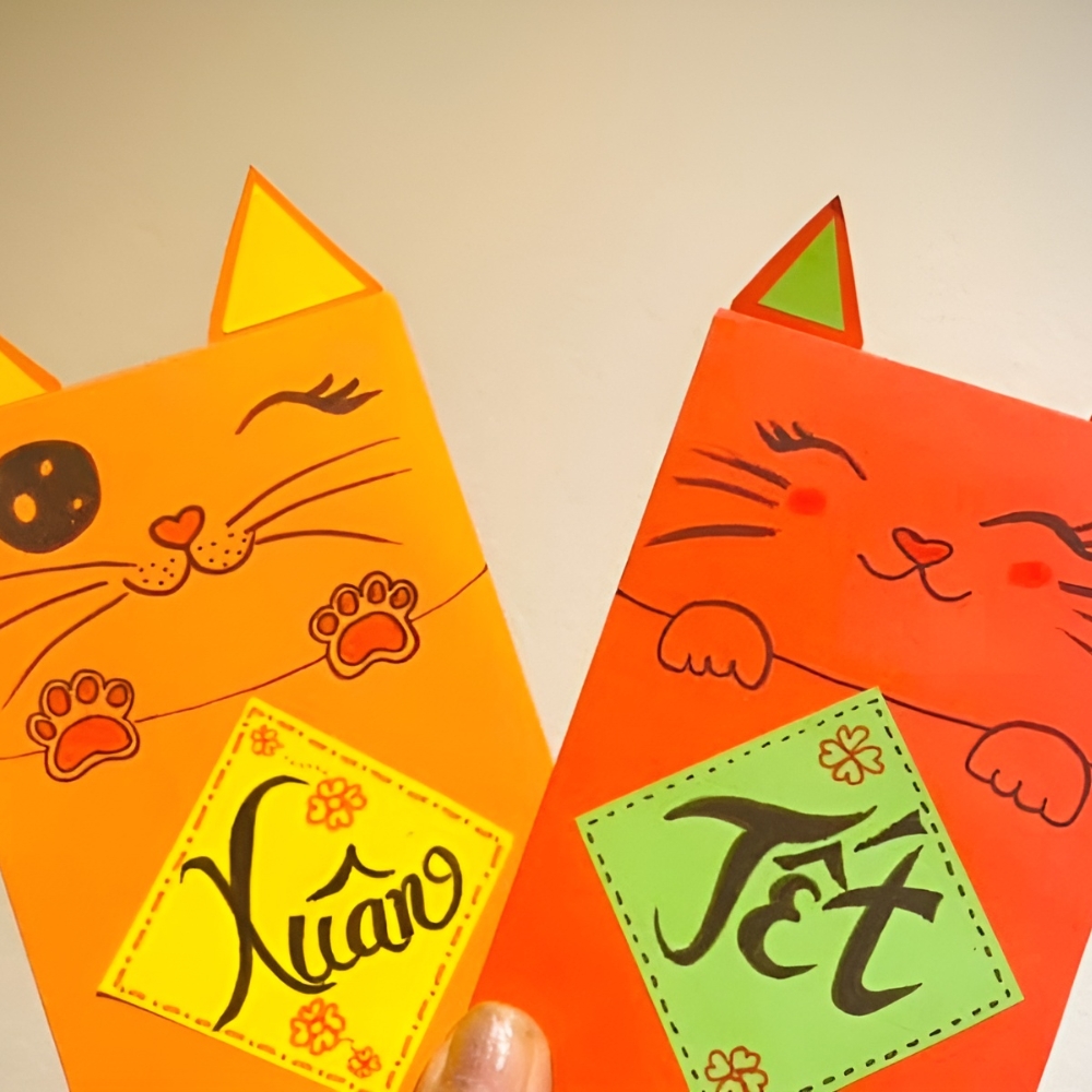 Bao lì xì như tác phẩm thu nhỏ