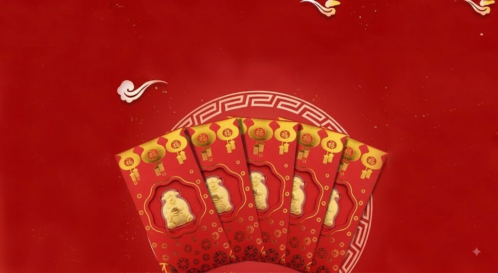 Bao lì xì thần tài