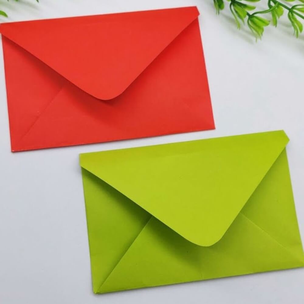 Cách làm bao lì xì từ giấy tập học sinh