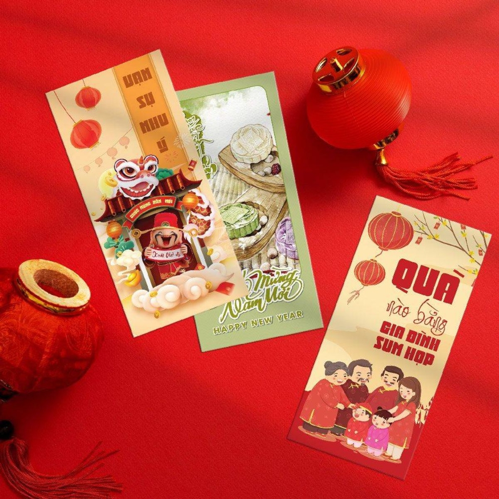 Chất liệu giấy bao lì xì