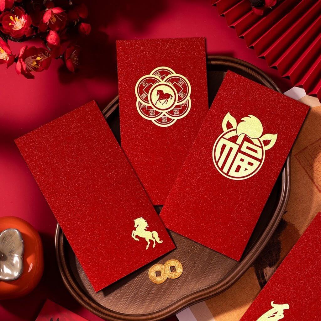 Gia công sau in giúp nâng tầm bao lì xì chữ