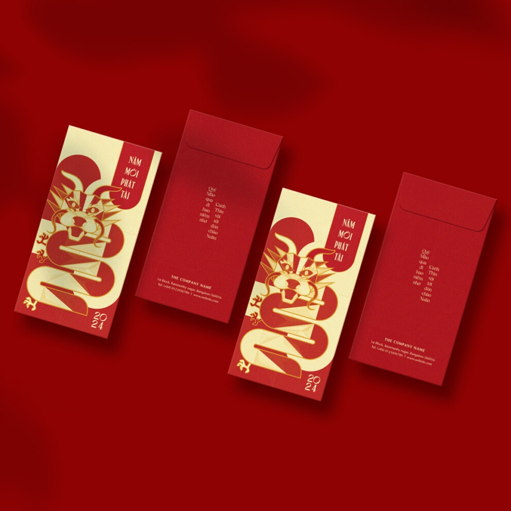 Kích thước bao lì xì lớn