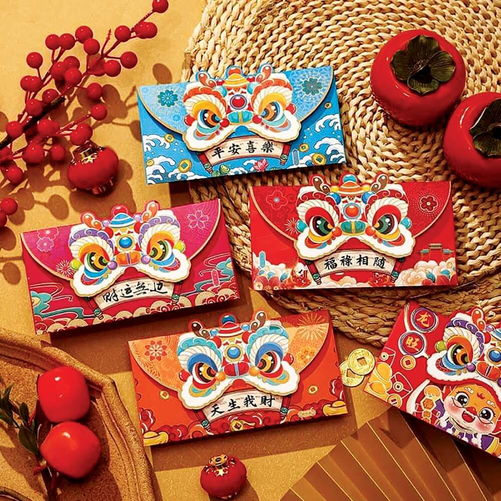 Mẫu bao lì xì độc lạ