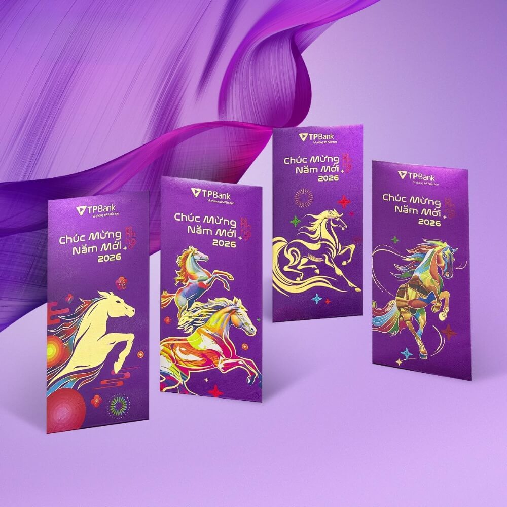 Xu hướng bao lì xì ngân hàng