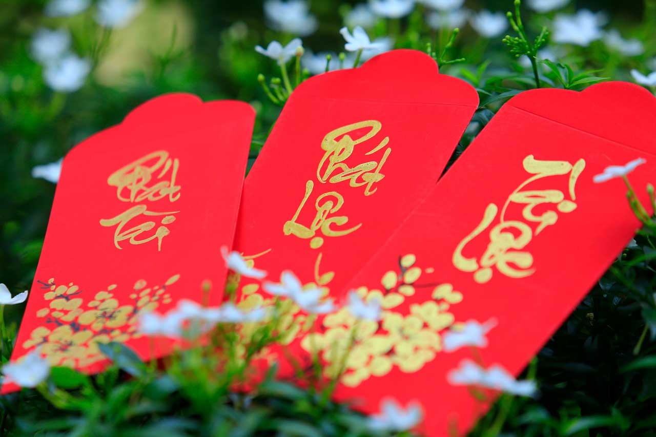 Xu hướng sử dụng bao lì xì chữ