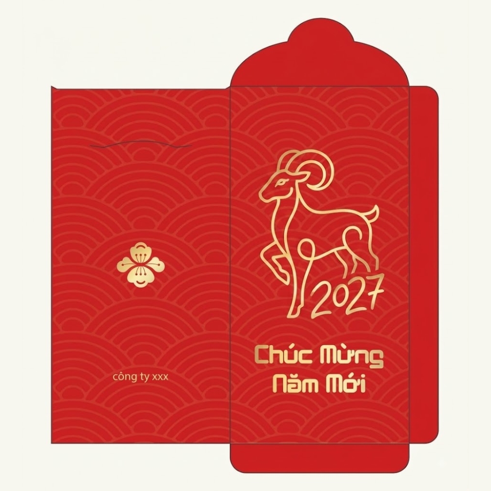 Ý nghĩa phong thủy của bao lì xì con dê