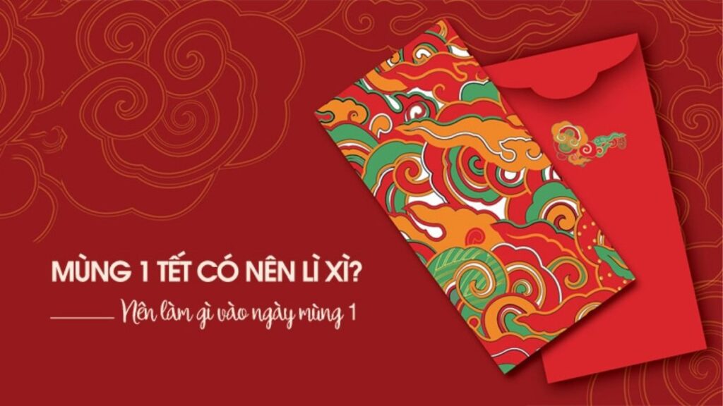 Ví dụ lịch trình chúc Tết mùng 1 từ 7 giờ đến 11 giờ gồm chuẩn bị, mừng tuổi và thăm họ hàng
